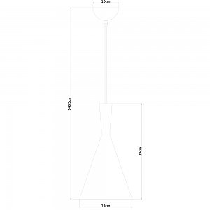 Светильник подвесной Arte Lamp A3408SP-1WH