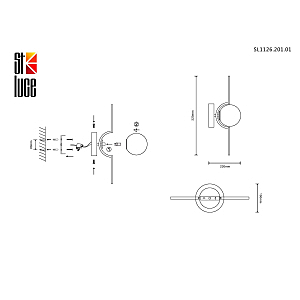 Настенное бра ST Luce Forcio SL1126.201.01