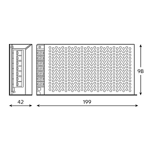 Драйвер для LED ленты Gauss Блок питания Basic BT506