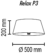 Светильник потолочный TopDecor Relax Relax P3 10 06g