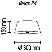 Светильник потолочный TopDecor Relax Relax P4 10 03g