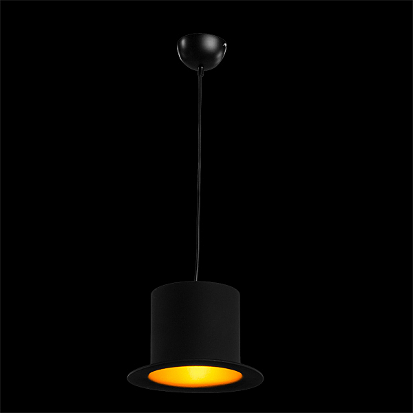 Подвесной светильник в форме цилиндра Cappello A3236SP-1BK Arte Lamp