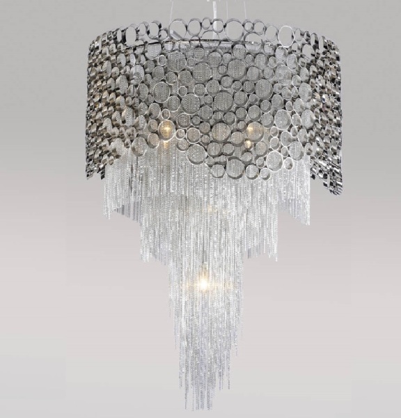 Люстра каскадная Crystal Lux Hauberk HAUBERK SP-PL8 D60