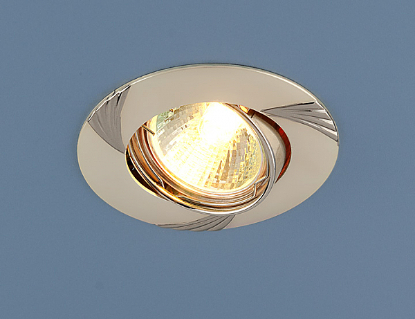 Встраиваемый светильник Elektrostandard 8004 8004 MR16 PS/N перл.серебро/никель