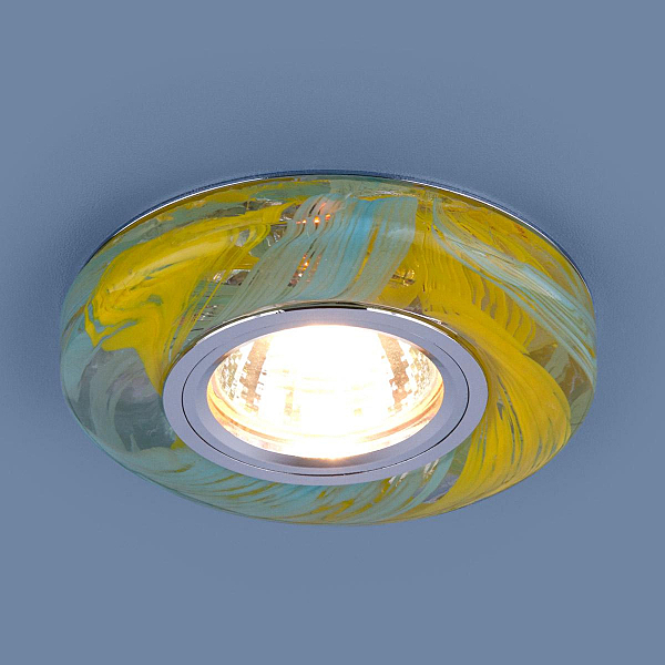 Встраиваемый светильник Elektrostandard 2191 2191 MR16 YL/BL желтый/голубой