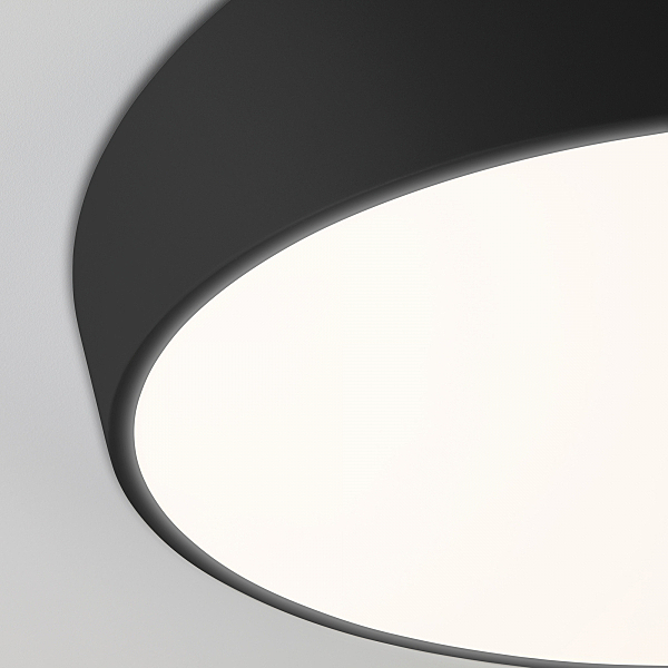 Потолочный LED светильник Eurosvet Visual 90113/1 черный