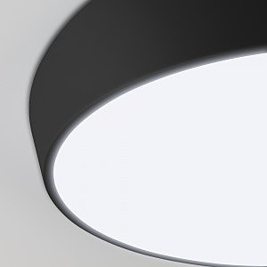 Потолочный LED светильник Eurosvet Visual 90113/1 черный
