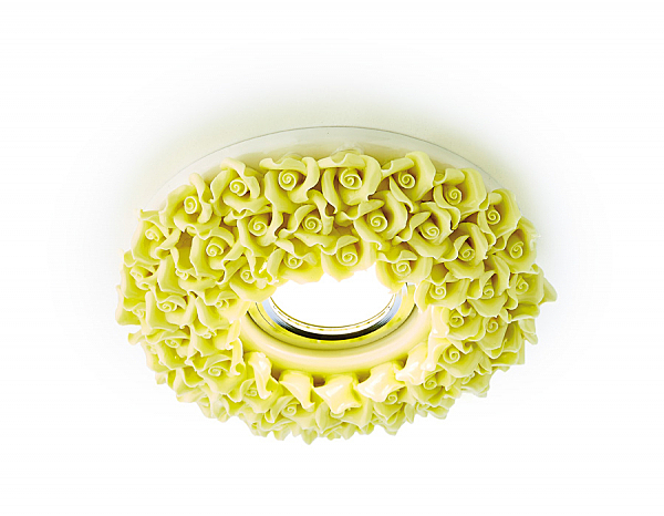 Встраиваемый светильник с цветочками Design D5505 YL Ambrella