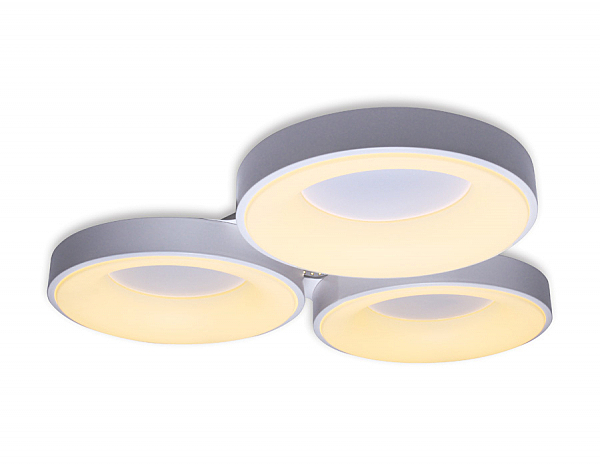 Потолочный LED светильник Ambrella Orbital Granule FG2071 WH 144W+10W D750*700