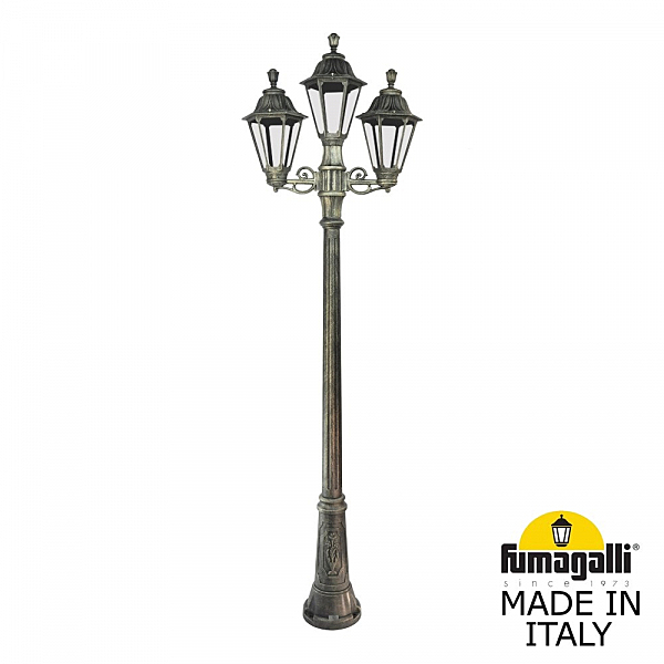 Столб фонарный уличный Fumagalli Rut E26.156.S21.BXF1R