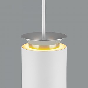 Светильник подвесной Eurosvet DLS021 9+4W 4200К DLS021 9+4W 4200К белый матовый/серебро 9+4W