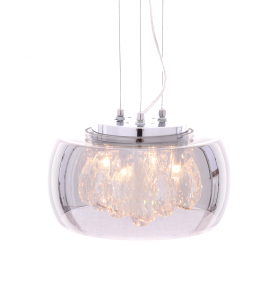 Подвесная хрустальная люстра Tosso Lumina Deco LDP 8066-300 GY