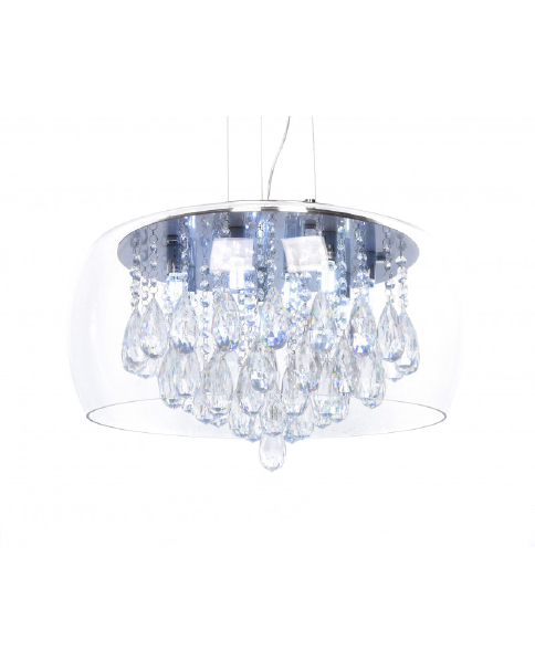 Подвесная хрустальная люстра Tosso Lumina Deco LDP 8066-500 PR