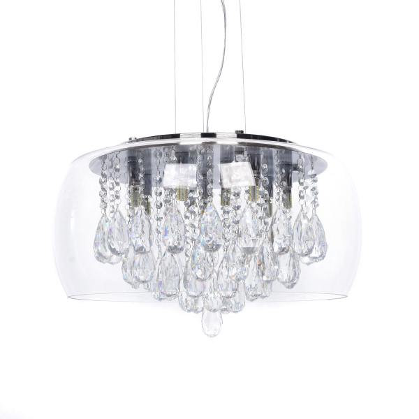 Подвесная хрустальная люстра Tosso Lumina Deco LDP 8066-500 PR