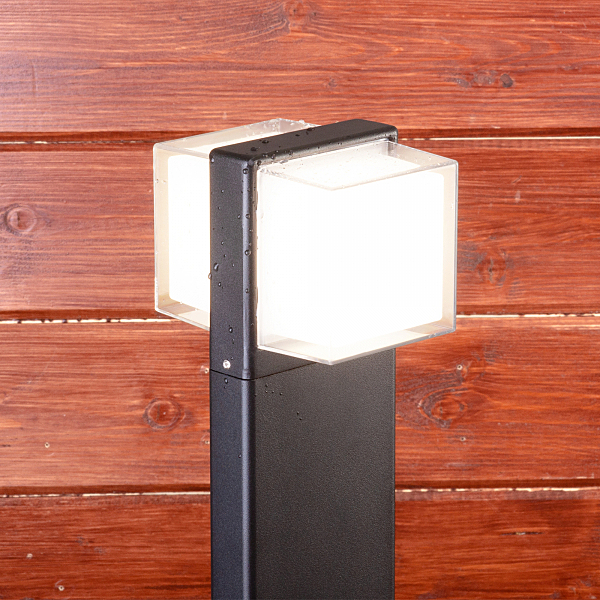 Уличный наземный светильник Elektrostandard Techno LED 1520 TECHNO LED Maul чёрный