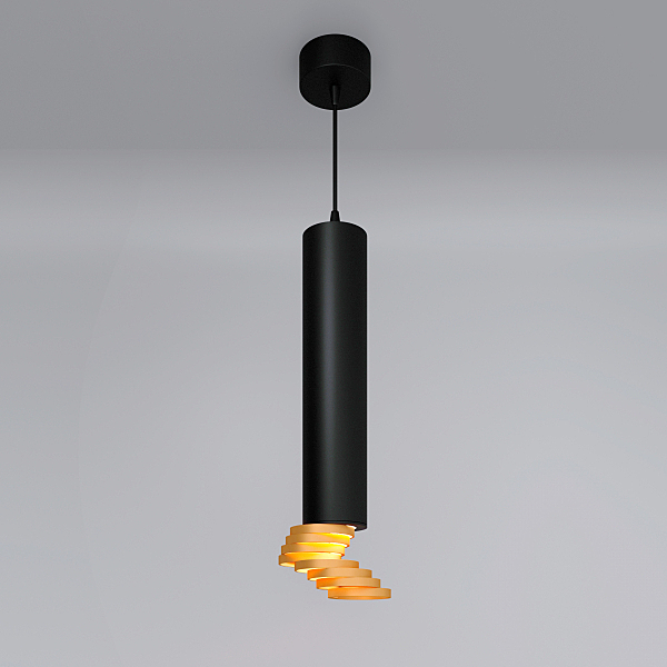 Светильник подвесной Elektrostandard DLN103 DLN103 GU10 черный/золото