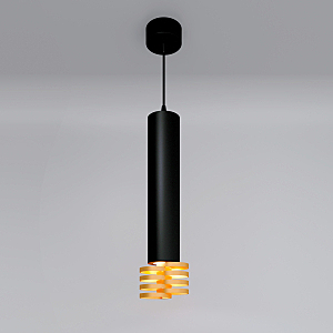 Светильник подвесной Elektrostandard DLN103 DLN103 GU10 черный/золото
