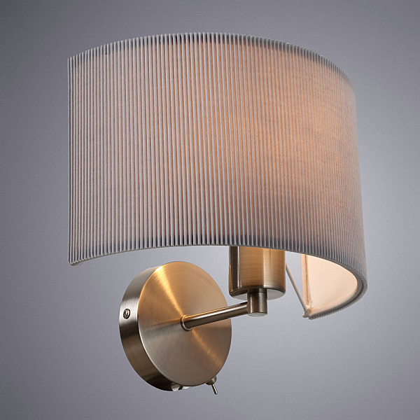 Настенное бра Arte Lamp Mallorca A1021AP-1SS