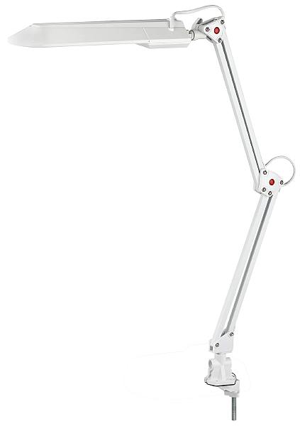 Настольная лампа на струбцине ЭРА  NL-201-G23-11W-W