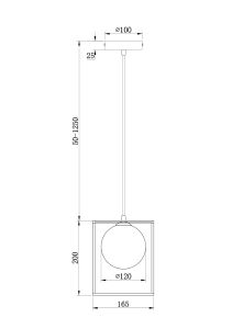 Светильник подвесной Freya Trinity FR5113PL-01G