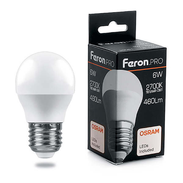 Светодиодная лампа Feron LB-1406 38068