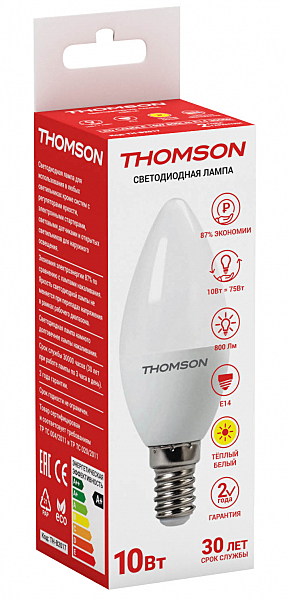Светодиодная лампа Thomson Candle TH-B2017