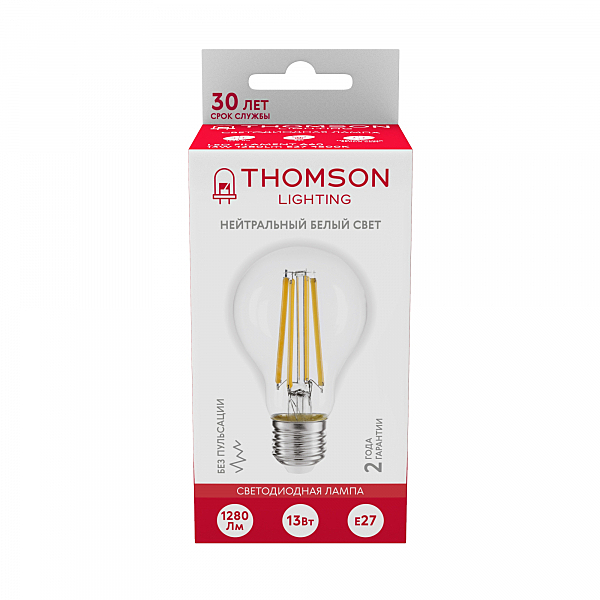 Светодиодная лампа Thomson Filament A60 TH-B2368