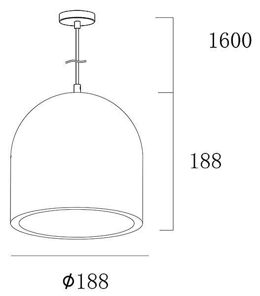 Светильник подвесной Deko-Light Concreto 342128