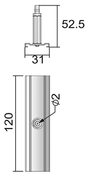 Подвес для 3-фазной трековой системы Deko-Light D Line 710050