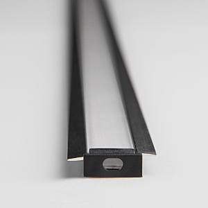 Профиль Elektrostandard LL-2-ALP007 LL-2-ALP007 Встраиваемый алюминиевый профиль черный/белый для LED ленты (под ленту до 11mm)