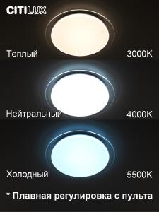 Светильник потолочный Citilux Спутник CL734480G