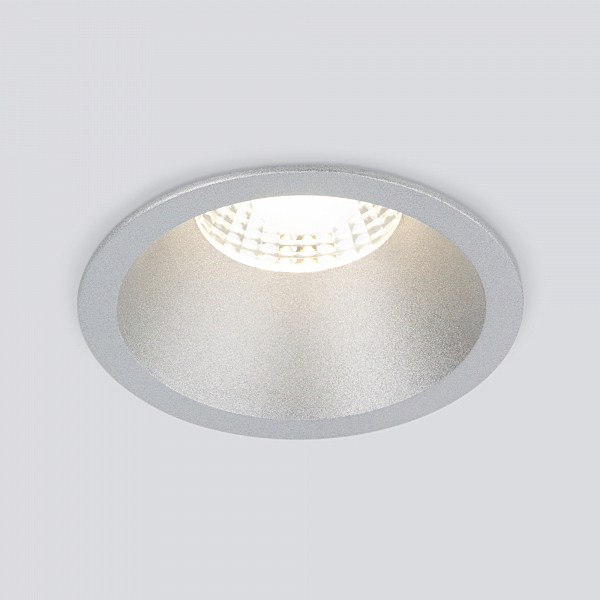 Встраиваемый светильник Elektrostandard 15266 15266/LED 7W 4200K SL серебро