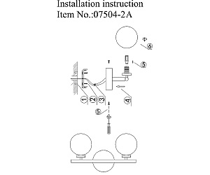 Настенное бра KINK Light Сида 07504-2,02