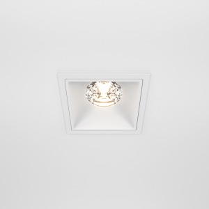 Встраиваемый светильник Maytoni Alfa LED DL043-01-15W3K-SQ-W