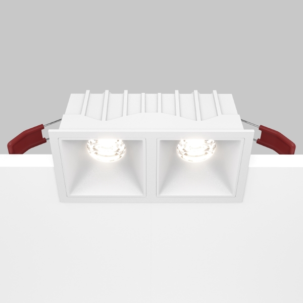 Встраиваемый светильник Maytoni Alfa LED DL043-02-10W4K-SQ-W