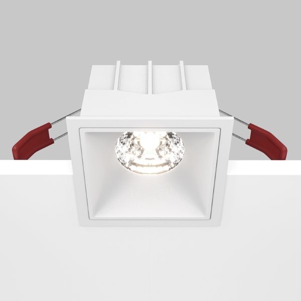 Встраиваемый светильник Maytoni Alfa Led DL043-01-15W4K-SQ-W