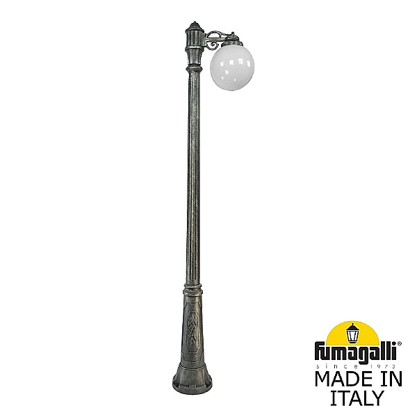 Столб фонарный уличный Fumagalli Globe 250 G25.157.S10.BYF1R