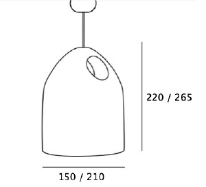 Светильник подвесной ImperiumLoft 40.156 73480-22