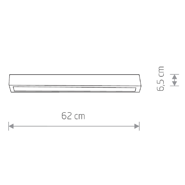 Светильник потолочный Nowodvorski Straight Ceiling Led S 7597