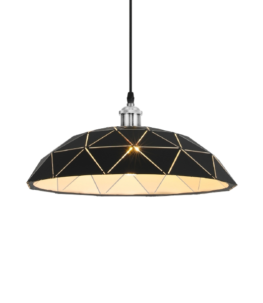 Светильник подвесной Lumina Deco Grosetto LDP 8039-400 BK+CHR