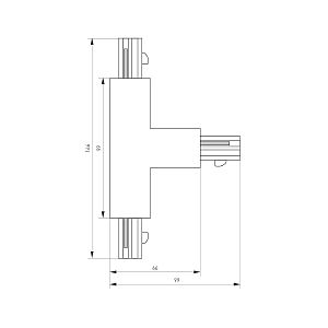 Коннектор для шинопровода Arlight C 4Tr 026146