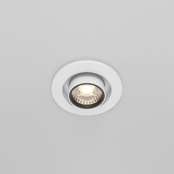 Встраиваемый светильник Maytoni Hidden DL045-01-10W4K-W
