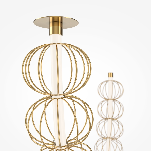 Светильник подвесной Maytoni Golden Cage MOD216PL-L42G3K