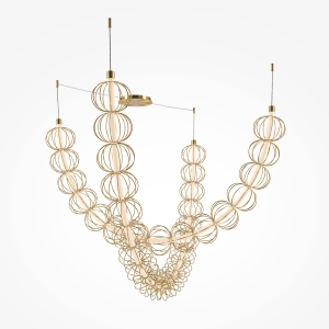 Светильник подвесной Maytoni Golden Cage MOD216PL-L55G3K