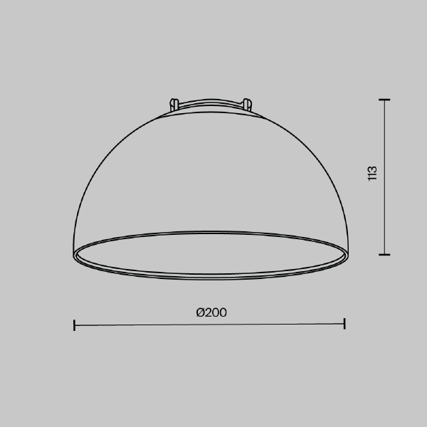 Трековый светильник Maytoni Pendant system Parity TR126B-20W3K-B