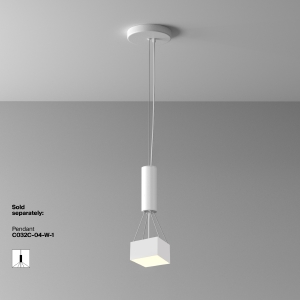 Светильник потолочный Maytoni Zon C032CL-12W3K-SQ-W