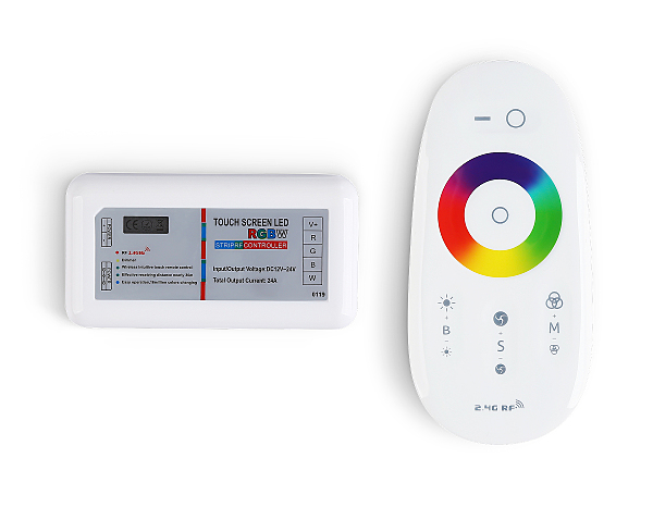 Контроллер для светодиодных лент RGB/RGBW с сенсорным радио пультом Ambrella LED Strip GS11451