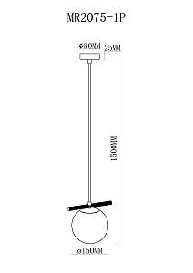 Светильник подвесной MyFar Francis MR2075-1P