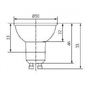 Галогенная лампа Kanlux Jdr+A35W36C 10763