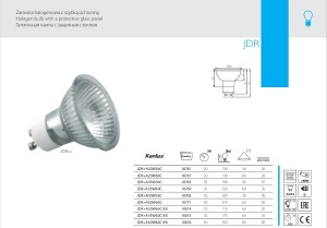 Галогенная лампа Kanlux Jdr+A35W36C 10763